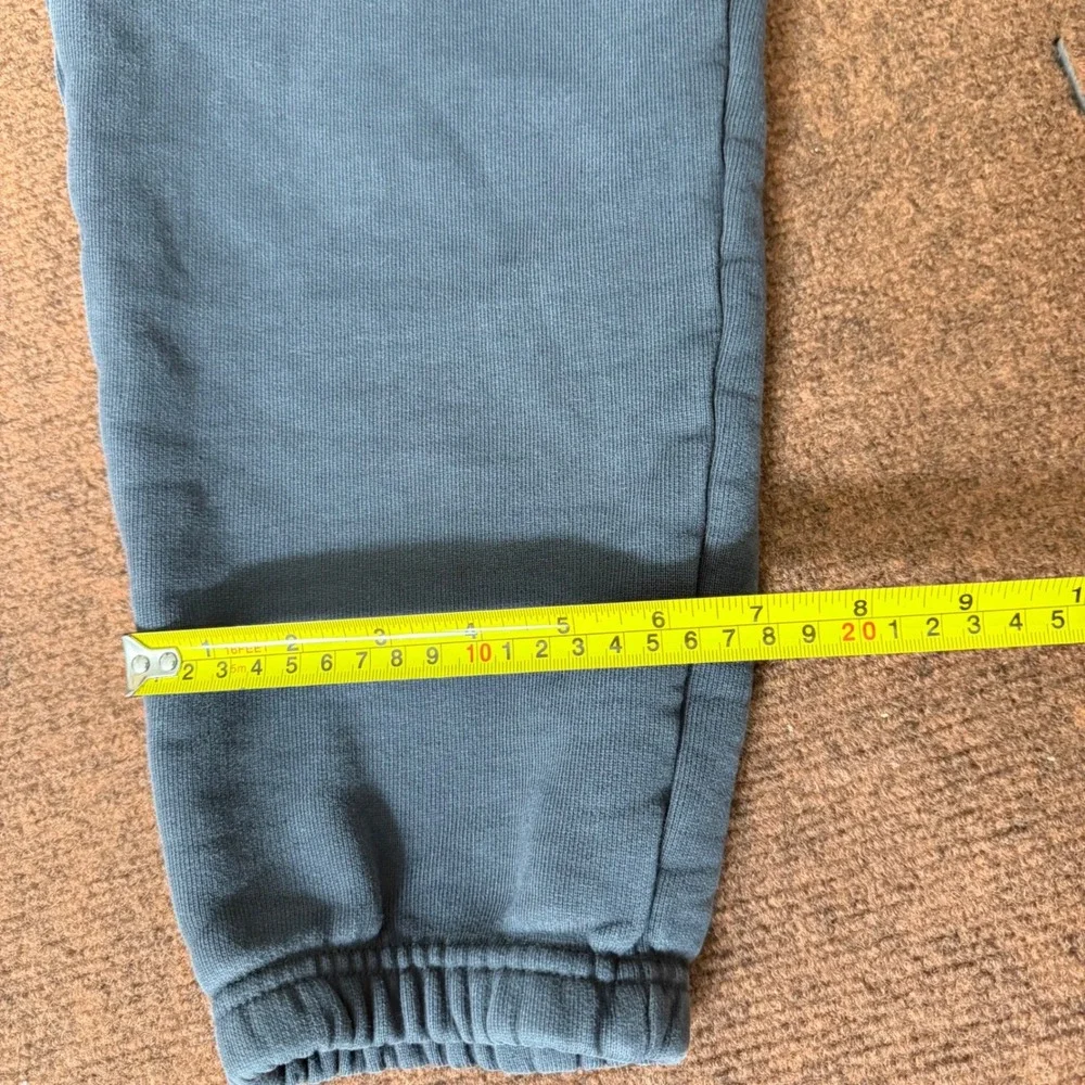 Jordan Wordmark Fleece Sweatpants Mens Large Black‎ Grey Joggers DA9842-491 B+
